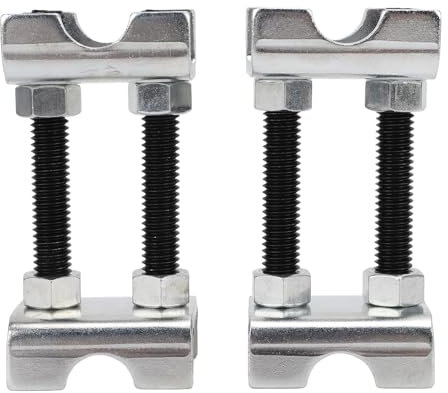 Distanziatore a molla regolabile in 2 posizioni, 2,5 cm fino a 5,1 cm, altezza di sollevamento o abbassamento, mini compressore a molla per camion, 2 set