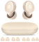 Ear Plugs for Sleeping, Noise Cancelling, Snoring Blocking, Flying, Shooting - Reusable Silicone Earplugs with Earplug Case, Comfortable, Portable, 45dB Noise Reduction, Beige