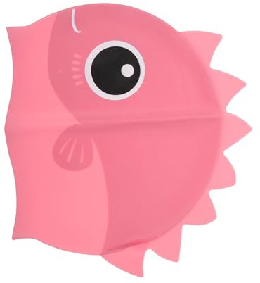 Garneck Boy Girl Swim Caps for Boy Girl and Comfortable Cartoon Swim Hat for Outdoor Swimming Dinosaur Design