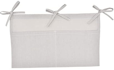 Aetherize Hanging Storage Bag Crib Pocket Baby Bed Linen Bedside Muitifuctional Organizer for Diaper Cot Toy Hanging Pocket Organizer