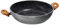 STONELINE Made in Germany Servierpfanne 28 cm Antihaft Pfanne Hoher Rand zum fettfrei Braten, Antihaftbeschichtet mit echten Steinpartikeln, Induktionspfanne für alle Herdarten und Backofen, Holzoptik