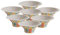 MAQA 50 pz Coppe gelato e dessert 100-150 cc, Coppette gelato in carta, coppa per yogurt, ciotole usa e getta rotondo 150CC