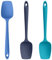 U-Taste Silikon Spatel Löffel 3er-Set, 250℃ Hitzebeständiger Antihaft-Gummischaberlöffel, Bpa Frei Flexibel Servierlöffel Küchenutensilien für Antihaftbeschichtetes Kochgeschirr (Mehrfarbig)