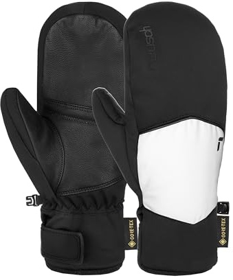 Reusch Amira Gore-Tex Mitten Warm Waterproof Winddicht und atmungsaktiv Mitten Faustlinge Fauhandschuhe Winterhandschuhe Schneehhandschuhe Skihandschuhe für Damen, 8.5