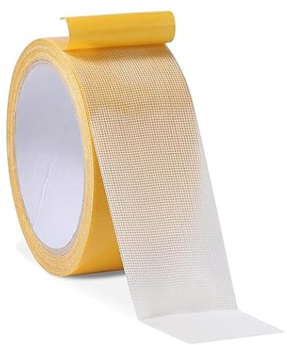 Double-Sided Fabric Tape is a heavy-duty, super sticky solution designed for a variety of mounting and fastening applications. Perfect for clothing, garments,use in homes, offices&schools 08mm x 50m