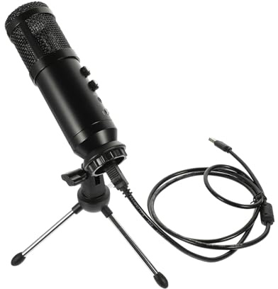 ibasenice Stable Usb Condenser Microphone for Gaming Broadcast Streaming and Professional Recording