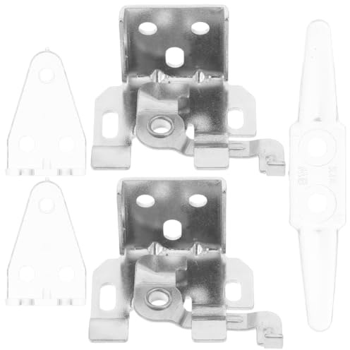 ULTECHNOVO Kit de Montaje para Persianas Venecianas con 2 Soportes de Techo 2 Ganchos Inferiores Antiviento y 1 Enrollador de Cuerda Soporte de Fijación para Cortinas con Tornillos yTacos