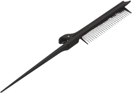 Cabilock Pettine Coda di Topo Antistatico per Tinta Chioma Professionale, per Punti Luce e Pettinino, in Plastica, Styling