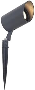 BOLD LED trädgårdsstrålkastare för 24 V system (inkl. 15 cm PVC-kabel, IP65, 3000K, dimbar med djärv kontroll) – antracit
