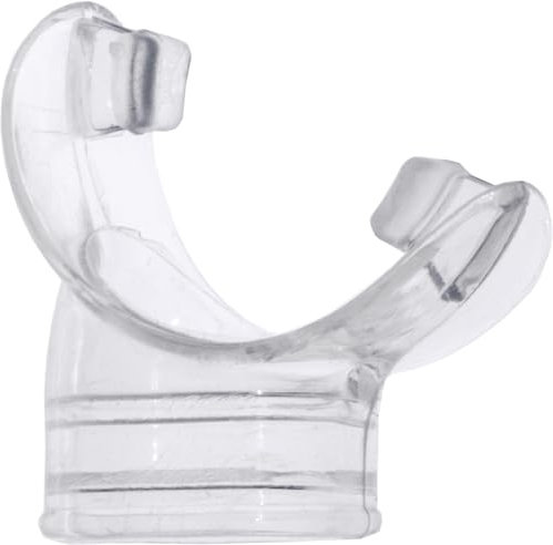 CRESSI Mundstück Clear Gamma/Sigma - Original Mundstück für Schnorchel Gamma und Sigma, transparent, Einheitsgröße, Unisex Erwachsene