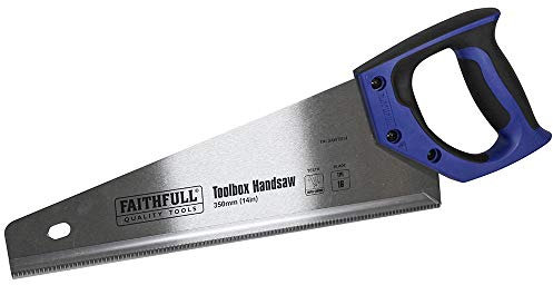 Faithfull FAISAWTB14 Toolbox Hardpoint Handsaw - 350 mm (14 Inch) - 16tpi
