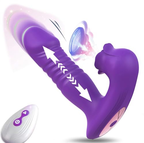 Vibradorador Mujer Juguetes Eróticos Consoladores.. Para Mujer,Succionador de Clítoris Femenino con 10 succion y vibración Juguetes Sexuales Estimulador clítoris femenino USB Rechargeable