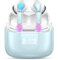 Bluetooth 5.4 Wireless Earbuds, 4 Mic Noise Cancelling, 40H Deep Bass, IP7 Waterproof, USB-C, LED Display