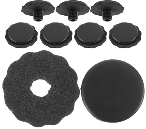 Operitacx Kit di Riparazione Tappi per Punte di Ombrelli Pieghevoli, 16 Pezzi Coperture in Plastica Resistenti per Protezione e Sostituzione, Accessori per Ombrelloni da Viaggio e Uso