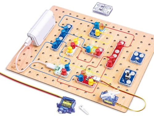 Hape Elektronikspielzeug LabBox Circuit Explorer Boost für Kinder