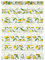 Lichtblick Doppelrollo Klemmfix ohne Bohren mit Motiv, Limone - Gelb Grün, Blickdicht, Made in Germany, Klemmträger 80 cm x 150 cm (B x L)