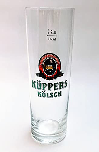 Küppers Kölsch 0,2l Glas/Gläser/Biergläser/Kölschglas/Kölschgläser/Bar/Gastro / 1 Stück