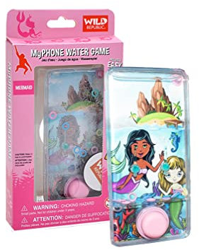 Wild Republic MyPhone Meerjungfrau, Kinder-Telefon, Wassertelefon-Spiel, Spielhandy, Reisespielzeug, Spiele für die Autofahrt, großartig, um viele Stunden eigenständig zu Spielen