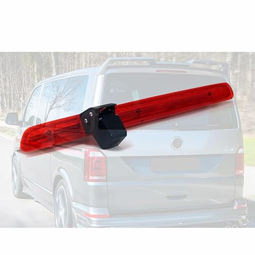 Luz LED de 12v Tercera luz de Freno Marcha atrás Cámara de Marcha atrás, para Volkswagen t6 Puerta Trasera (edición 2016) guía (Cámara)