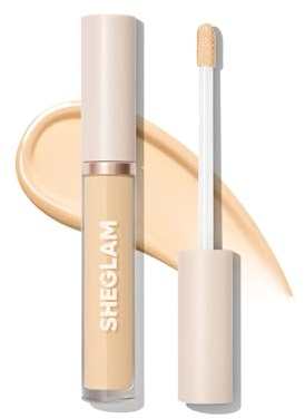 SHEGLAM 12HR Full Coverage Concealer Matte Finish Concealer Stick for Under Eye and Dark Circles - Butter Cream