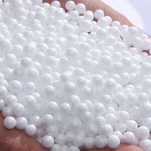 WilkSxyc Sitzsack Filler – Sitzsack-Füllung – 70 L 3–5 Mm EPS-Kugel, Nachfüll Füller, Schaumstoff, Polystyrol, Sitzsack, Sofa, Stuhl, Sitzsack-Füller, Boxsack-Füller