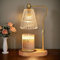 WUEAOA Candle Warmer Lamp, Candle Warmer, Timer and Dimmer Candle Lamp, Candle Lamp Warmer, Candle Warmer Lamp UK, Adjustable Height Electric Candle Warmer, Gift for Mom, with 2 Bulbs