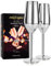 FOOLS ALIBAI Cocktailgläser Sektgläser Edelstahl 200 ml, Champagner,Weingläser Edelstahl Kupfer BPA-frei für Hochzeit Partys und Jahrestag, Champagnerglas prosecco Martini gläser moet