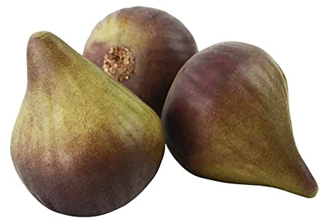 DDJYP 6pcs Fake Figs Artificial Fruit Fig Lifelike Decorative Fruit Model for Home Kitchen Cabinet Decoration Table Display Supermarket Photography Props
