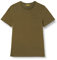 camel active Herren Basic Kurzarm Rundhalsausschnitt T-Shirt, Grün (Khaki), S