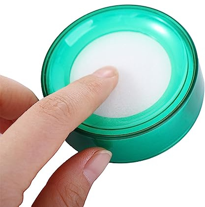 Vctitil One Finger Wet Sponge Portable Counting Tool Bank Cashier Accountant Wet Hand Equipment for Counting Banknotes Paper