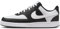 NIKE Court Vision Low Next Nat, Sneaker Mujer, Black/White, 36 EU