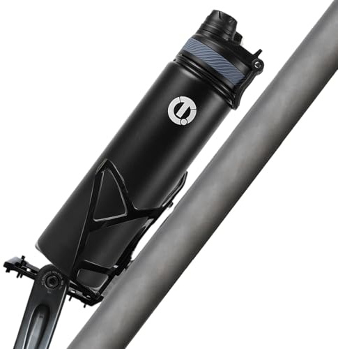 YNPQTDS Bouteille d'eau isotherme pour vélo,gourde pour vélo,Bouteille d'eau en acier inoxydable de 23 oz/650 ml pour les voyages - Tasse d'eau isolante de grande capacité, équipement de sport pour