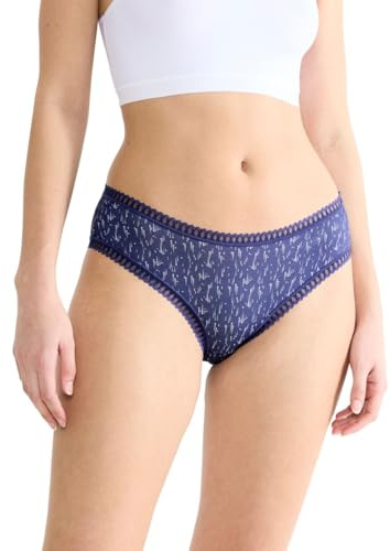 Sloggi Donna Go Crush Hipster C3P Briefs, Multiple Colours 4, XS (Confezione da 3), Multiple Colours 4, XS
