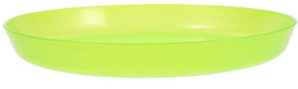 VICASKY Wiederverwendbarer Essteller für Jungen und Mädchen Kunststoffteller für Den Außenbereich Sicheres Design Kleiner Teller Zum Grillen Reisen und Camping