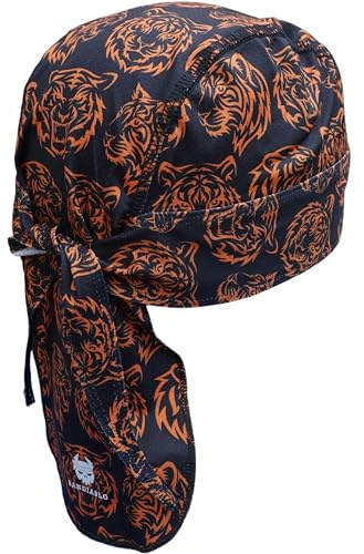 Bandana Skull Cap Hat for Cycling Running Gym Outdoor Sports, Sweat Wicking Sun Protection, Headwear for Men and Women