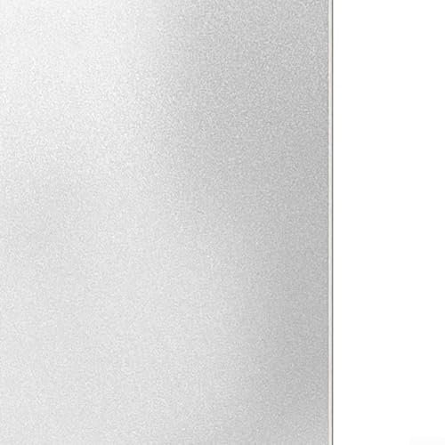 Zoegneer Film électrostatique en verre dépoli pour fenêtre - Autocollant translucide opaque pour porte de douche - PVC