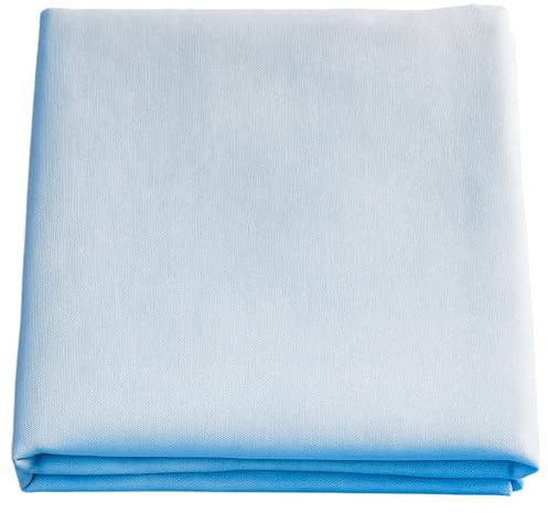SONIT - Lenzuolo con Angoli Matrimoniale Microfibra 190x160 cm (1 pz) - Lenzuola con Angoli Celeste