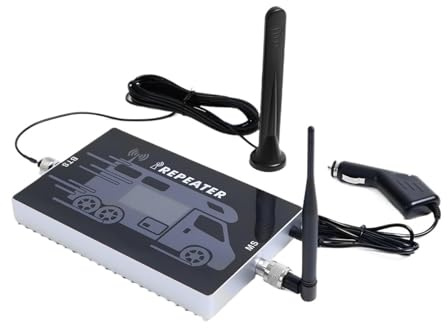 Bilsignalrepeater 5G-signalförstärkare Mobiltelefonsignalförstärkare Fordonanvändning For Husvagn Pickup N20 N28 B5 B8 N1 N3 B7 Lätt Bred Kompatibilitet(850 900 1800 2100mhz)