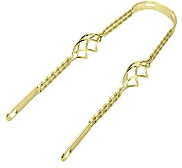 Lowrider 20 Cage Twisted Fender Braces Gold.Bicycle Parts
