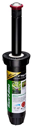 Rain Bird 22SAPROPR Pressure Regulating (PRS) High-Efficiency Pro Rotary Sprinkler, Hand Adjustable 45°- 270° Pattern, 17' - 24' Spray Distance, 4 Pop-up Height