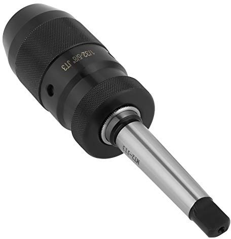 1-16mm Mandrin Porte Foret, Mandrin de Perçage Sans, mandrin conique, mandrin conique Clé Robuste Mandrin de Perçage Auto-Serrant Professionnel Mandrin, tonnelle MT2-JT3