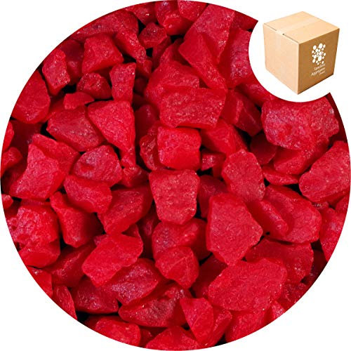 Specialist Aggregates ® - 1.7kg Aspen - Poppy Red - Decorative Gravel/Stones | Weddings | Events | Memorials | Photography | Home | Garden | Vases | Art | Craft | 23 COLOURS | UK Manufacturer
