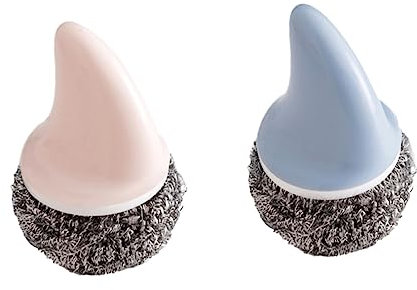 LALAFINA 2 Stücke Topf Praktische Geschirr Reinigung Pinsel Pfanne-dauerhafte Material Mühelose Reinigung Für Schüsseln Tabletts Töpfe Gemüse