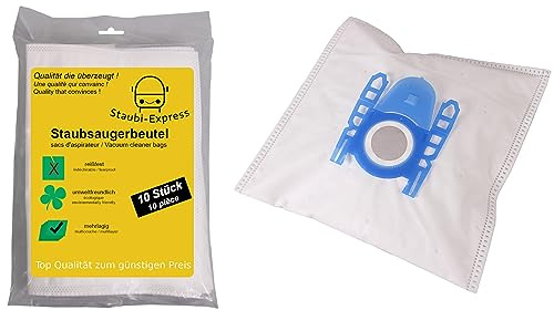 20x Staubsaugerbeutel passend für Wolf 0960/960 Staubsauger I stabiler Adapter aus Kunststoff verschließbar I mit Mikrofilter