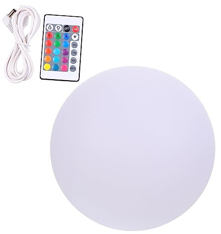 Gadpiparty Lampada Sfera Led Da Giardino Con Telecomando Ricaricabile Usb Per Interno Ed Esterno Decorazione Luminosa Vibrante e Multifunzione