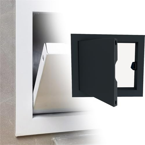 porte du panneau d'accès Panneau D'inspection Dissimulé Amovible, Trappe De Service Pour Plaque Frontale D'accès Au Plafond Pour Cloisons Sèches, Couvercle De(B,L W30cm x 35cm)