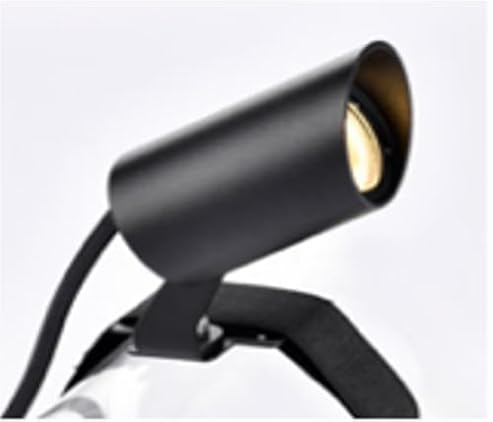 BOLD LED trädgårdsstrålkastare inkl. flexibel spännrem för 24 V system (inkl. 15 cm PVC-kabel, 3000K, IP65, dimbar med tjock kontroll) – antracit