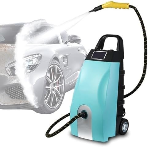 YISHENX 230°f Högtemperaturångtvätt, Högtryckstvätt Med Kontinuerlig ånga, 3,5l Stor Tank, Med 6 Tillbehör Och Smart Timerdisplay, För Rengöring Av Hem Och Luftkonditioneringsapparater