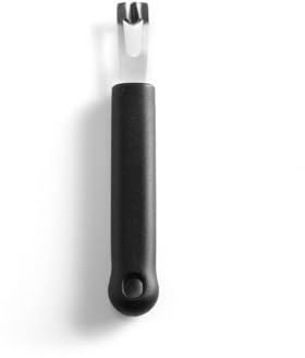 HENDI Cuchillo acanalador - Negro - 155x25x(H)15 mm