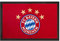 FC Bayern München Fußmatte I Schmutzfangmatte I Fußabstreifer I Spruch I Fußball